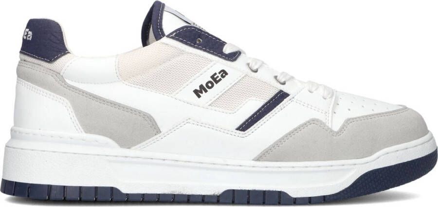 MoEa Lage Sneakers Heren -bagsn2 Maat: 43 Materiaal: Vegan Kleur: Wit