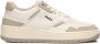 MoEa Lage Sneakers Dames -basgn1 Maat: 37 Materiaal: Leer Kleur: Beige - Thumbnail 1