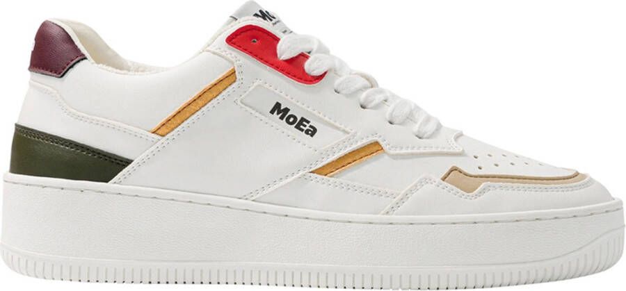 MoEa Lage Sneakers -bagsn1 Maat: 45 Materiaal: Vegan Kleur: Wit