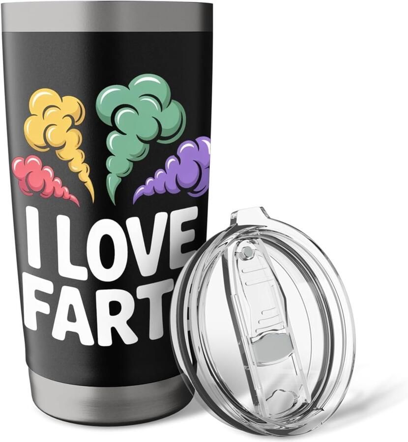 Mok met tekst I Love Farts