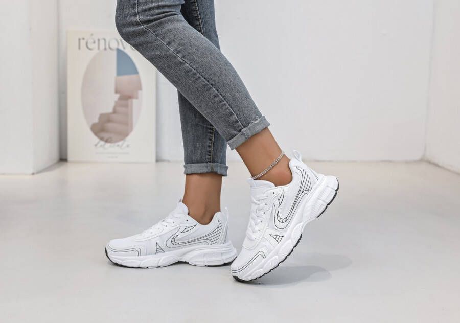 Moli Sneakers Dames Sneakers W01 Wit