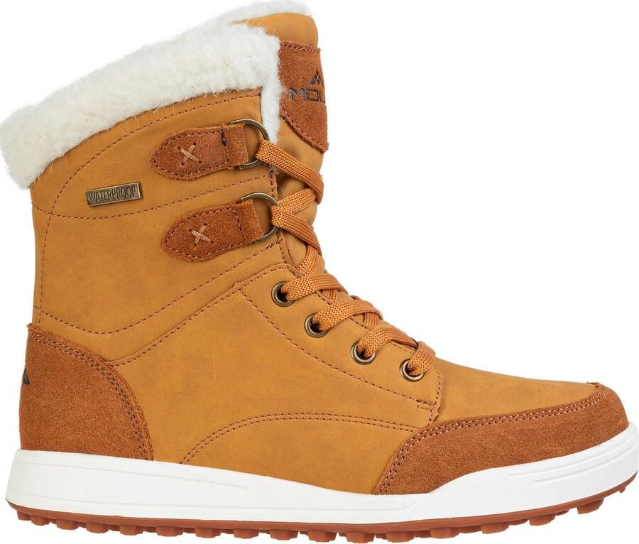 Mols Snowboots 'Hanfu' bruin