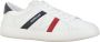 Moncler Witte Monaco M Lage Sneakers White Heren - Thumbnail 1