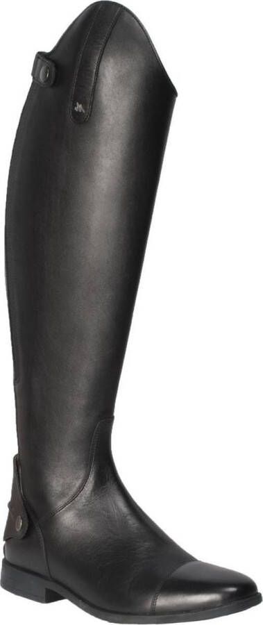 Mondoni Sunderland Rijlaars H Zwart Leer Unisex Leren Paardrijlaarzen