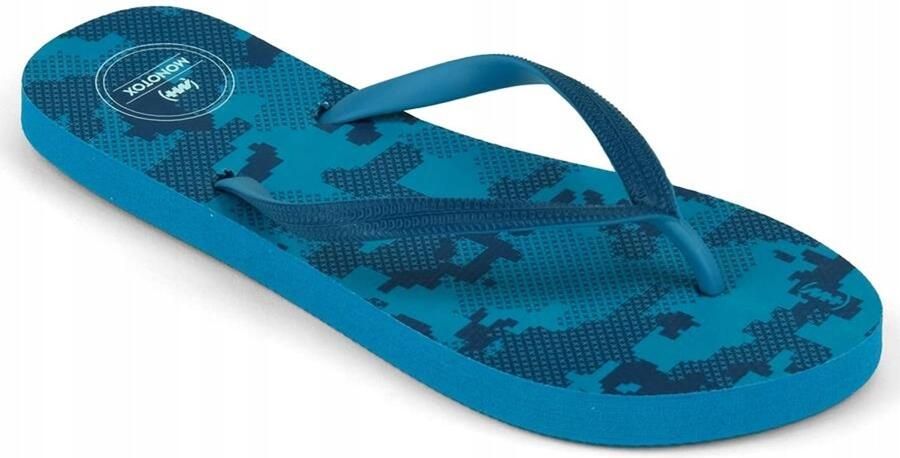 MONOTOX Dames Slippers MX22321 Blauw