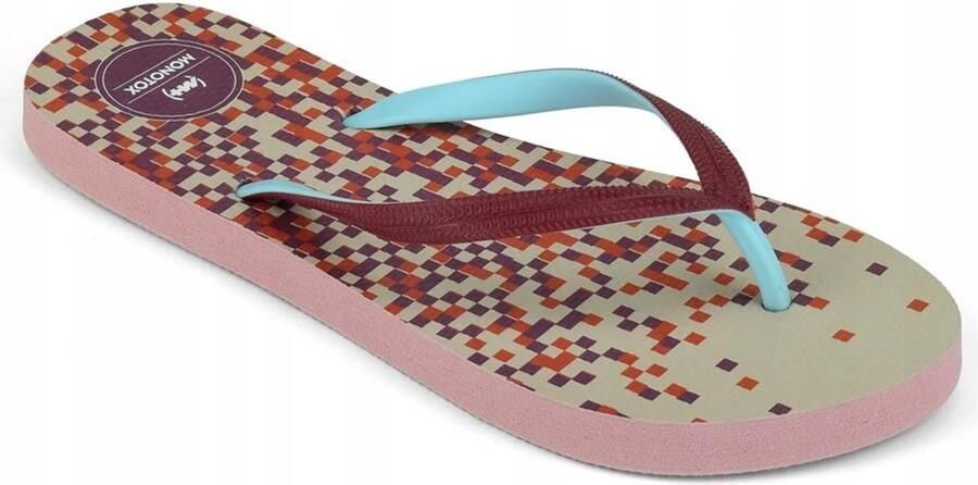 MONOTOX Dames Slippers MX22324 Rood