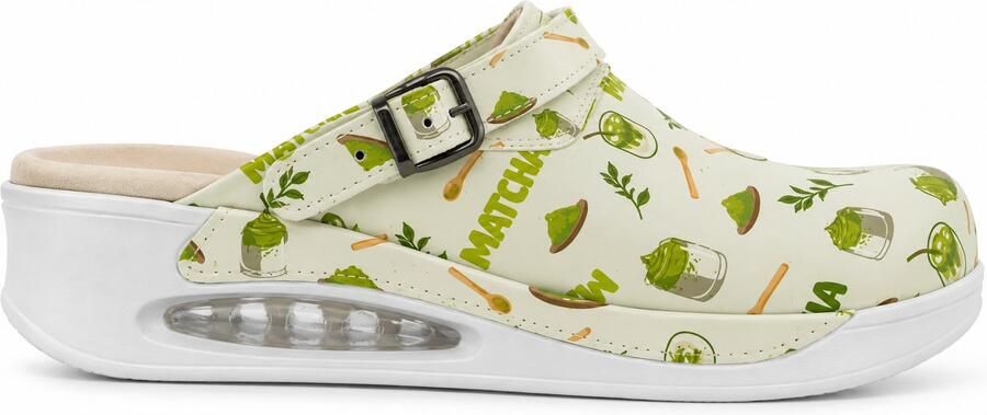 Moofs Verpleegkundige Schoenen met Luchtkamer Matcha Lovers Comfortabele Zorgschoenen Lichtgewicht Werkschoenen voor Zorgpersoneel