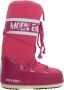 Moon boot Nylon Gevoerde Laarzen Front Lace Rubberen Zool Pink - Thumbnail 4