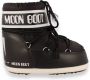 Moon boot Zwarte Slip-On Laarzen met Zilveren Metalen Oogjes Black Dames - Thumbnail 4