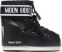 Moon boot Zwarte Slip-On Laarzen met Zilveren Metalen Oogjes Black Dames - Thumbnail 1