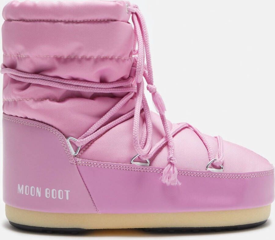 Moon Boot Laarzen Roze Polyester Light low nylon snow boots roze