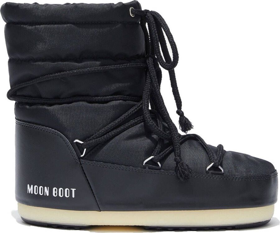 MOON BOOT Snowboots Dames Light Low Nylon Maat: 39 40 Materiaal: Textiel Kleur: Zwart