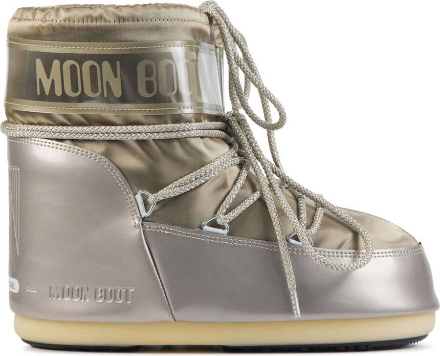MOON BOOT Snowboots Dames Icon Low Glance Maat: 42 44 Materiaal: Textiel Kleur: Taupe - Foto 9