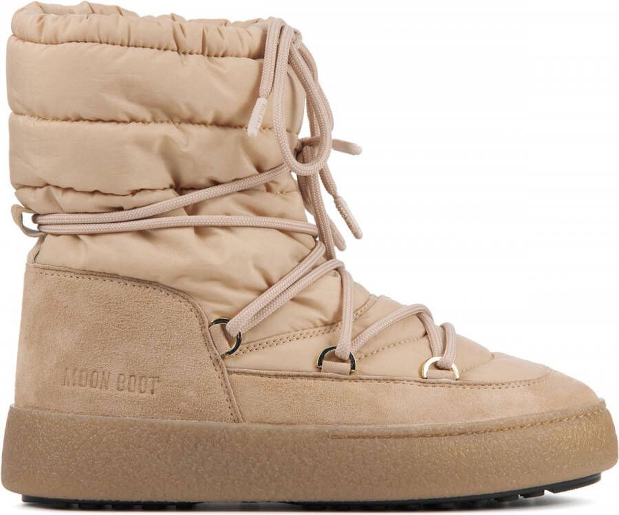 Moon Boot Enkellaarsjes Dames Outdoor Snowboots Damesschoenen Canvas 24500200 lab69 Nude