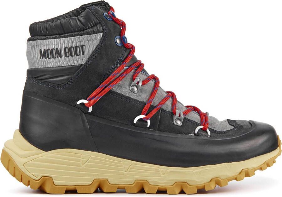 Moon Boot Enkellaarsjes Heren Outdoor Snowboots Herenschoenen Nylon 24401000 Zwart