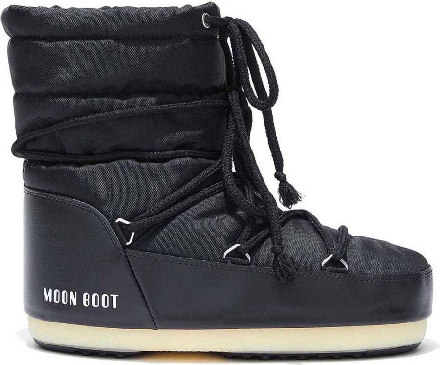 MOON BOOT Snowboots Dames Light Low Nylon Maat: 39 40 Materiaal: Textiel Kleur: Zwart