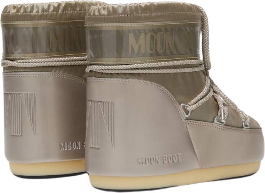 MOON BOOT Snowboots Dames Icon Low Glance Maat: 42 44 Materiaal: Textiel Kleur: Taupe - Foto 8
