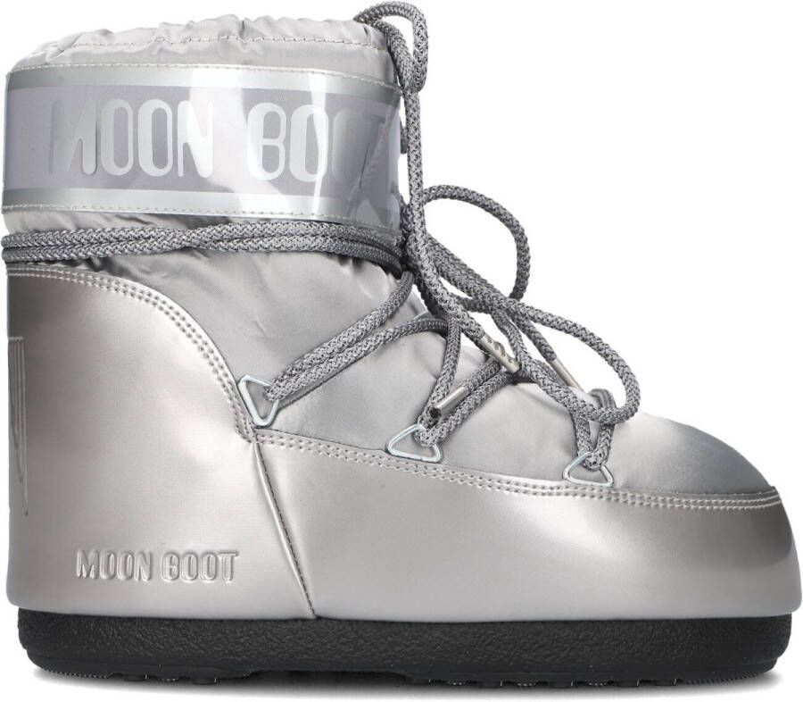 MOON BOOT Snowboots Dames Icon Low Glance Maat: 42 44 Materiaal: Suède Kleur: Zilver
