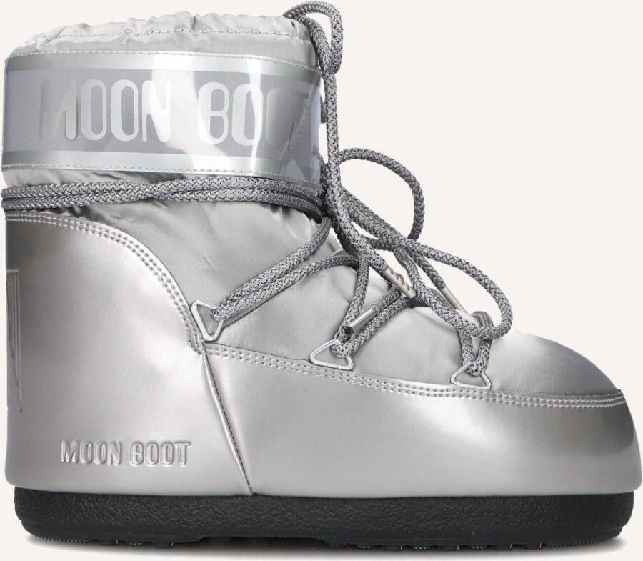 MOON BOOT Snowboots Dames Icon Low Glance Maat: 42 44 Materiaal: Suède Kleur: Zilver
