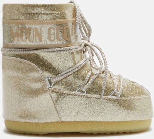 Moon Boot ICON LOW GOLD GLITTER Thermoboots Snowboots Sneeuwlaarzen Goud 36-38 (8059791060290)