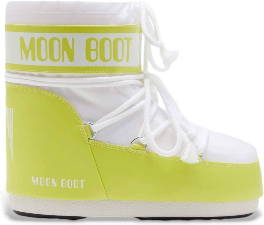 Moon Boot Snowboot Icon Low Nylon Cyber Lime White