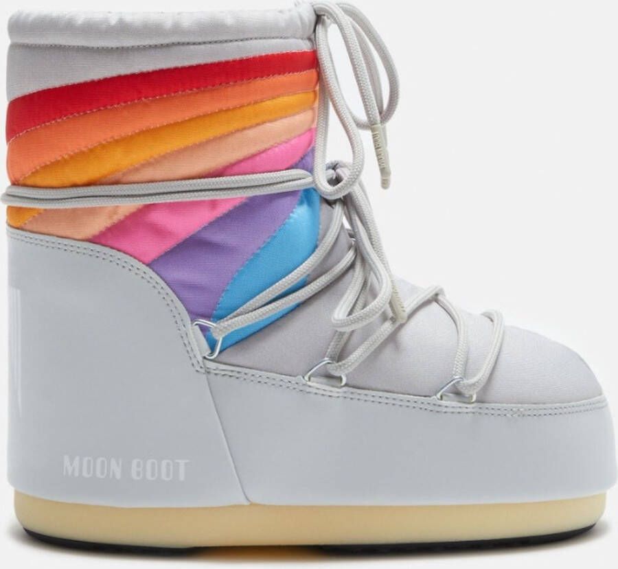 Moon Boot Icon Low Rainbow Snowboots Sneeuwlaarzen Dames Multi