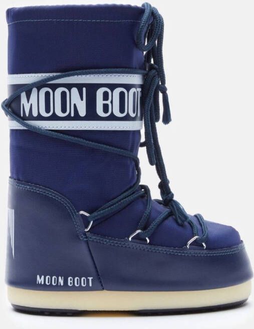 Moon Boot ICON NYLON BLAUW Thermoboots Snowboots Sneeuwlaarzen Jongen Blauw 39-41 (8059791061693)