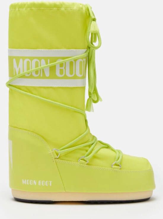 Moon Boot ICON NYLON CYBER LIME Thermoboots Snowboots Sneeuwlaarzen original 23-26 (8059791061372)