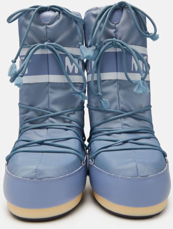 Moon Boot ICON NYLON ELEPHANT GREY Thermoboots Snowboots Sneeuwlaarzen Grijs 27-30 (8059791061419)