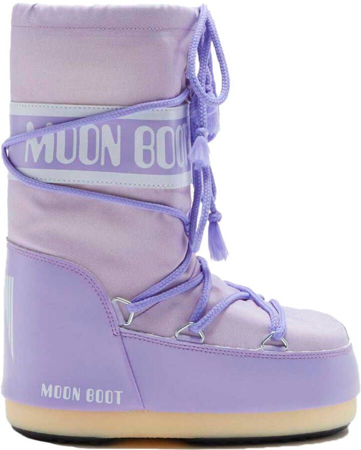 Moon Boot Icon Nylon Laarzen Paars Meisjes
