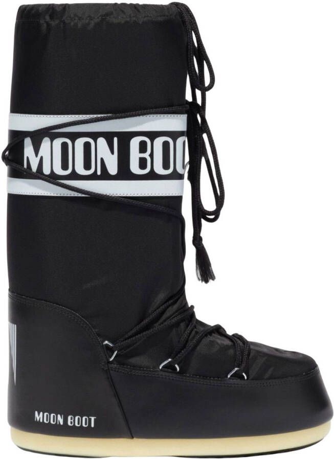 MOON BOOT Snowboots Dames Mb Icon Nylon Maat: 35 38 Materiaal: Textiel Kleur: Zwart