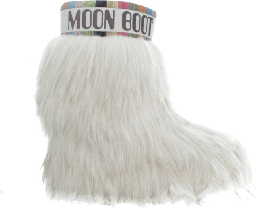 Moon boot Faux Fur Voering Mid Boots Beige Dames