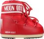 Moon Boot Icon Laag Nylon Rood Kids Unisex - Thumbnail 1