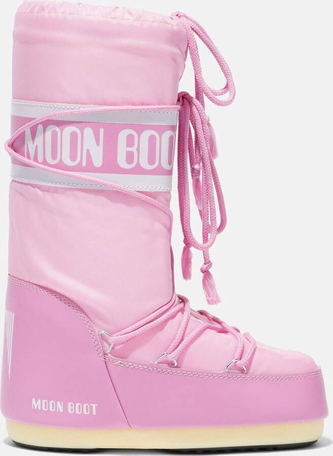 Moon Boot Laarzen Roze Polyester Light low nylon snow boots roze