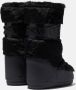 Moon boot Zwarte Instaplaarzen met Nepbont en Verstelbaar Trekkoord Black Dames - Thumbnail 1