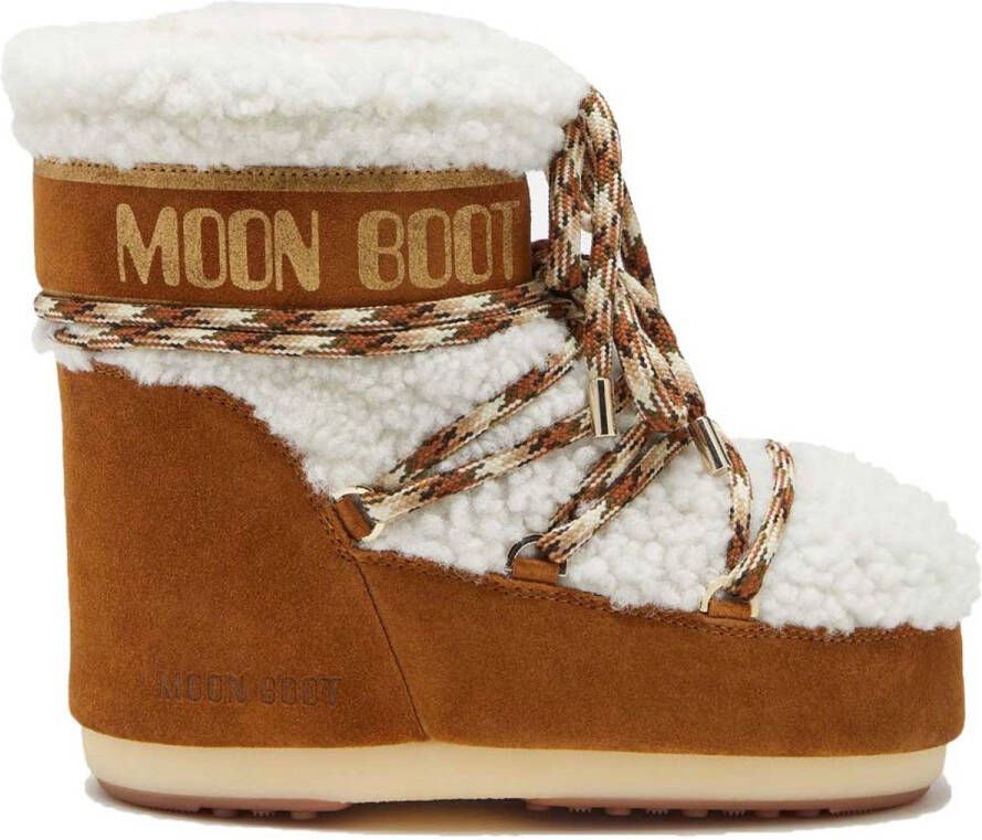 Moon Boot Lab69 Icon Low Shearling Laarzen Bruin Vrouw