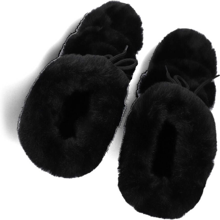 Moon Boot Ltrack Faux Fur Boots Dames Zwart