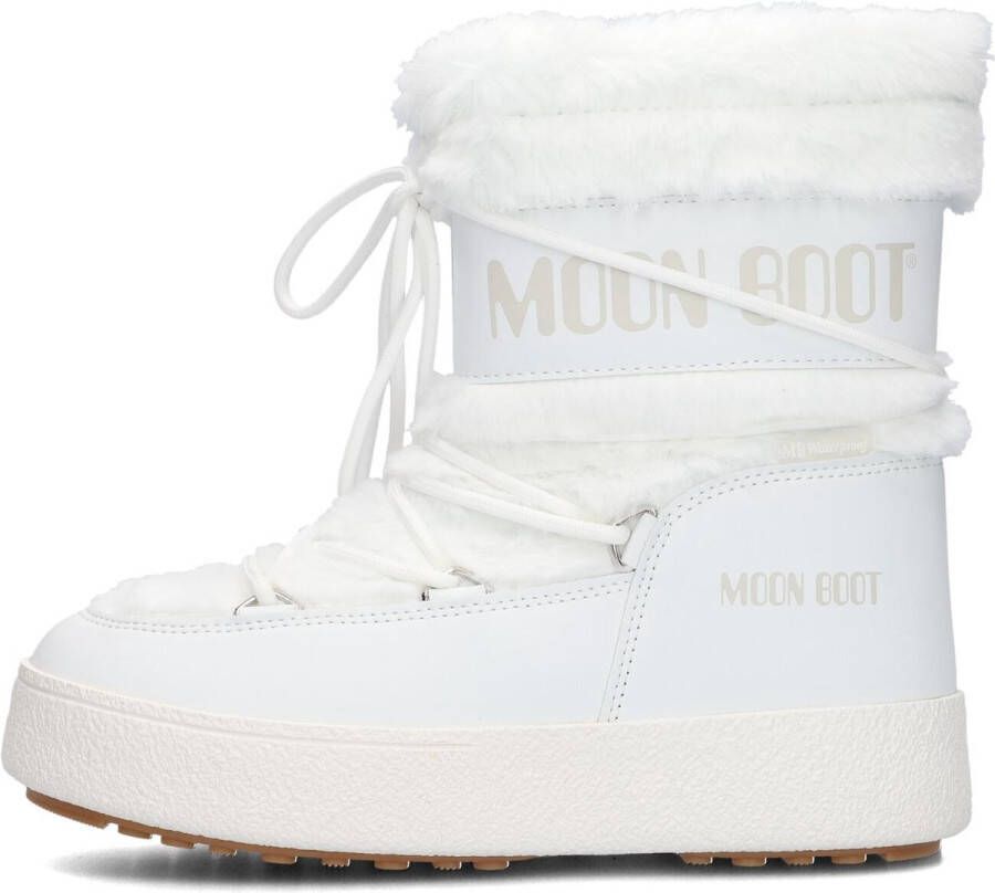 Moon Boot Ltrack Faux Fur Snowboots Sneeuwlaarzen Dames Wit