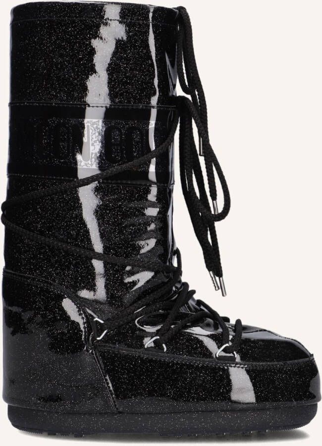 MOON BOOT Snowboots Dames Mb Icon Glitter Maat: 39 41 Materiaal: Textiel Kleur: Zwart
