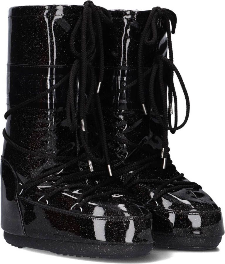 Moon Boot Mb Icon Glitter Snowboots Sneeuwlaarzen Dames Zwart