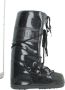 Moon boot Zwarte winterlaarzen met nylon bovenwerk Black Dames - Thumbnail 1