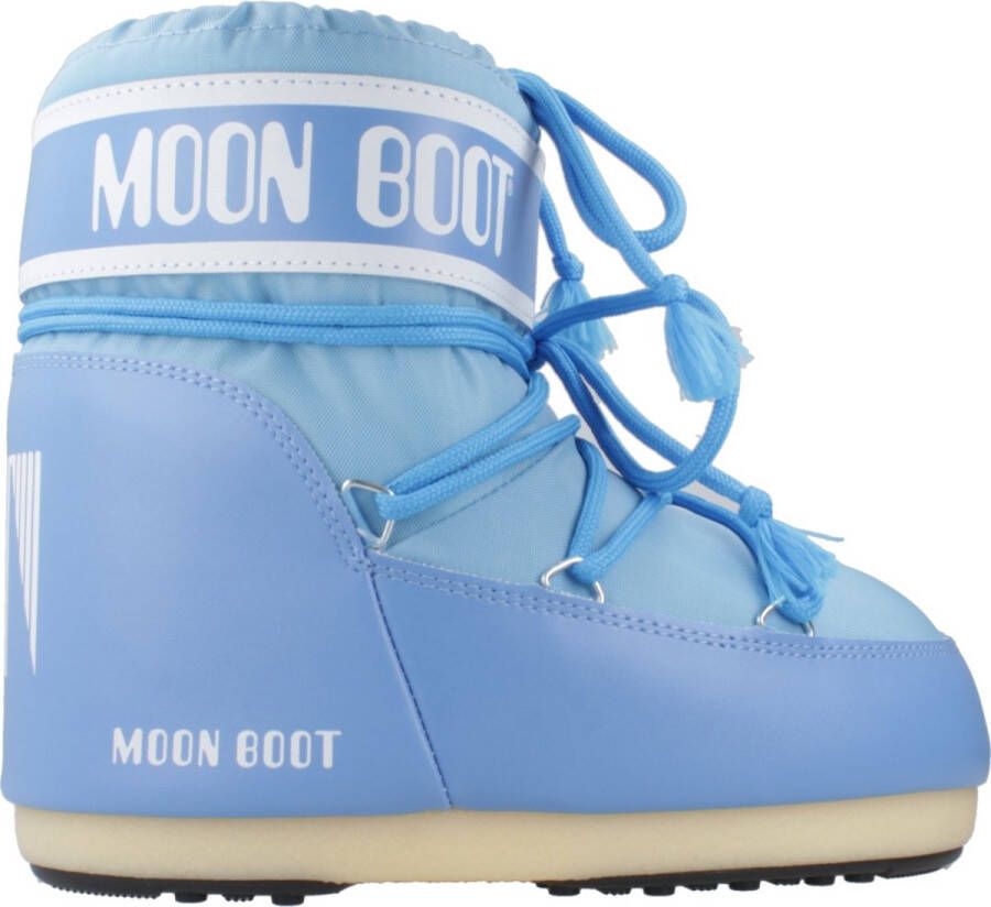 Moon boot Lage Nylon Iconische Winterlaarzen Blue Dames