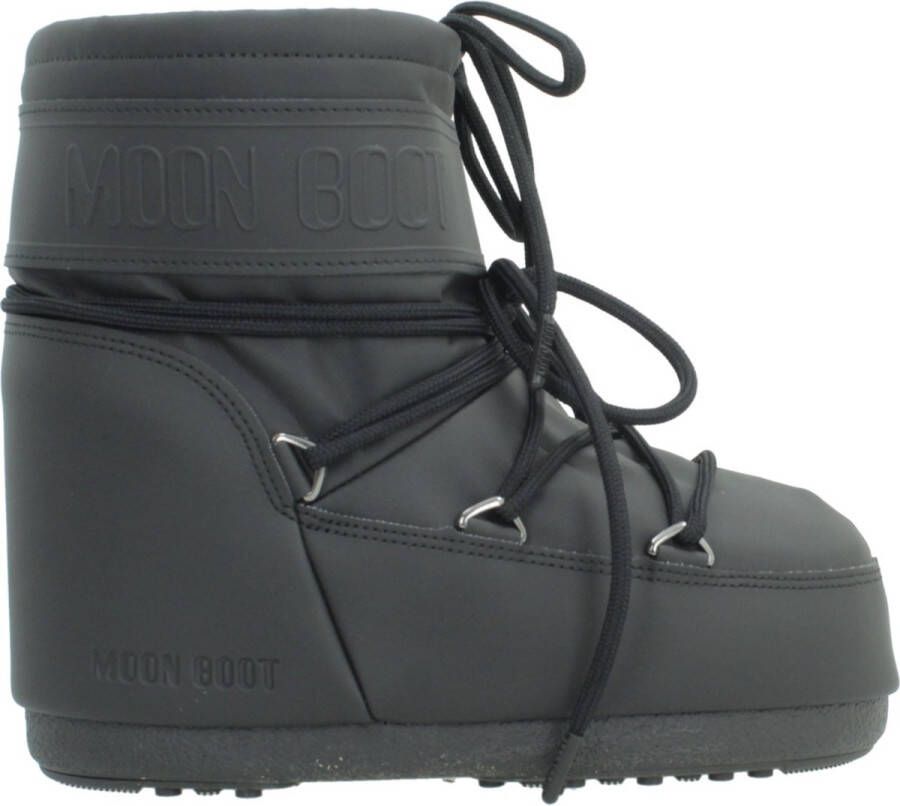 Moon boot Icon Low Nero Gomma Design Winterschoenen Black Dames