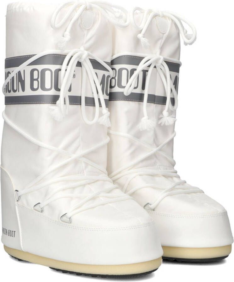 MOON BOOT Snowboots Dames Mb Icon Nylon Maat: 39 Materiaal: Textiel Kleur: Wit