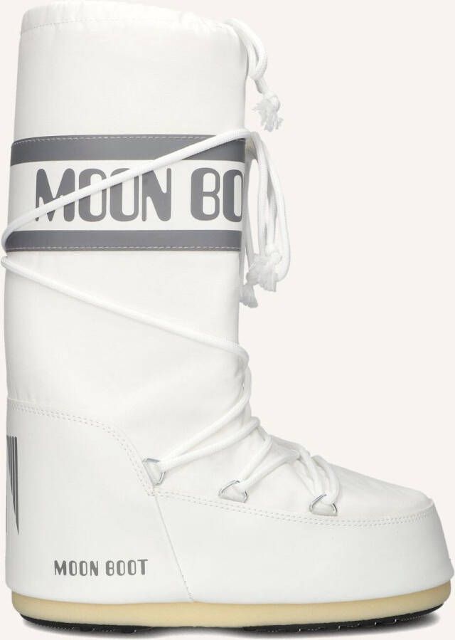 MOON BOOT Snowboots Dames Mb Icon Nylon Maat: 39 Materiaal: Textiel Kleur: Wit