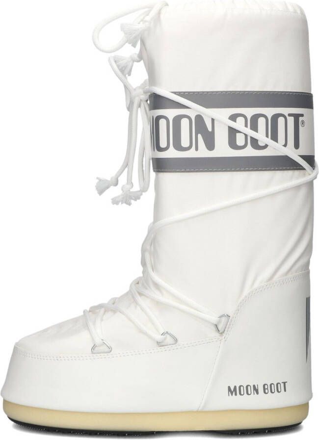 MOON BOOT Snowboots Dames Mb Icon Nylon Maat: 39 Materiaal: Textiel Kleur: Wit
