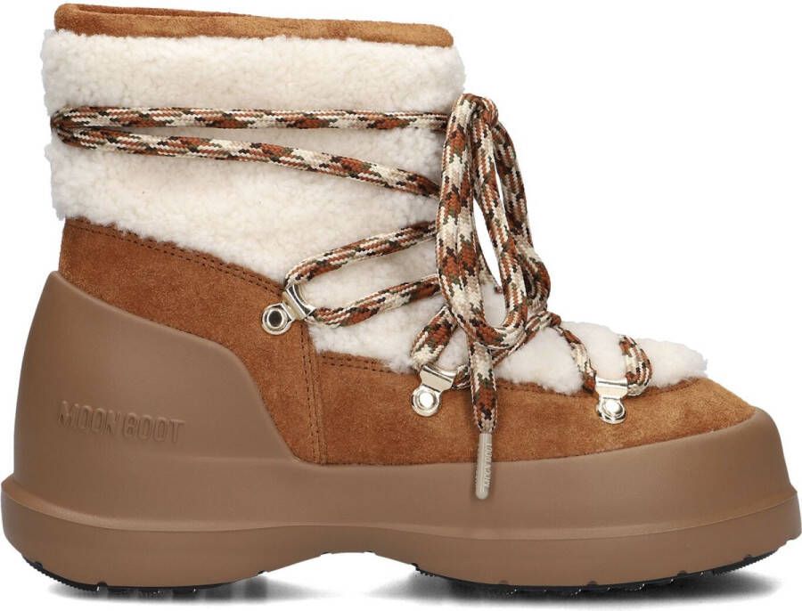 MOON BOOT Snowboots Dames Mb Luna Boot Shearling Maat: 37 Materiaal: Suède Kleur: Cognac - Foto 2