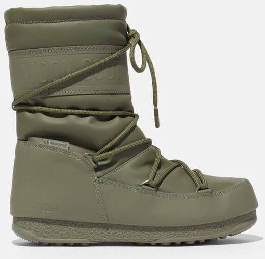 Moon boot MID Rubber Protecht Military GRE Snow Boot Groen Dames - Foto 1