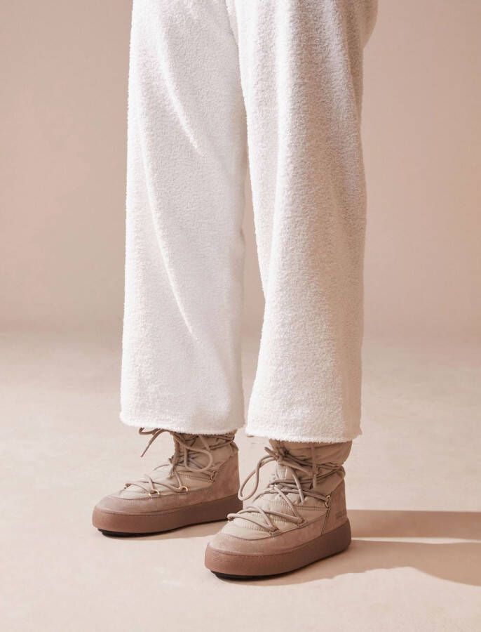 Moon Boot Enkellaarsjes Dames Outdoor Snowboots Damesschoenen Canvas 24500200 lab69 Beige - Foto 5