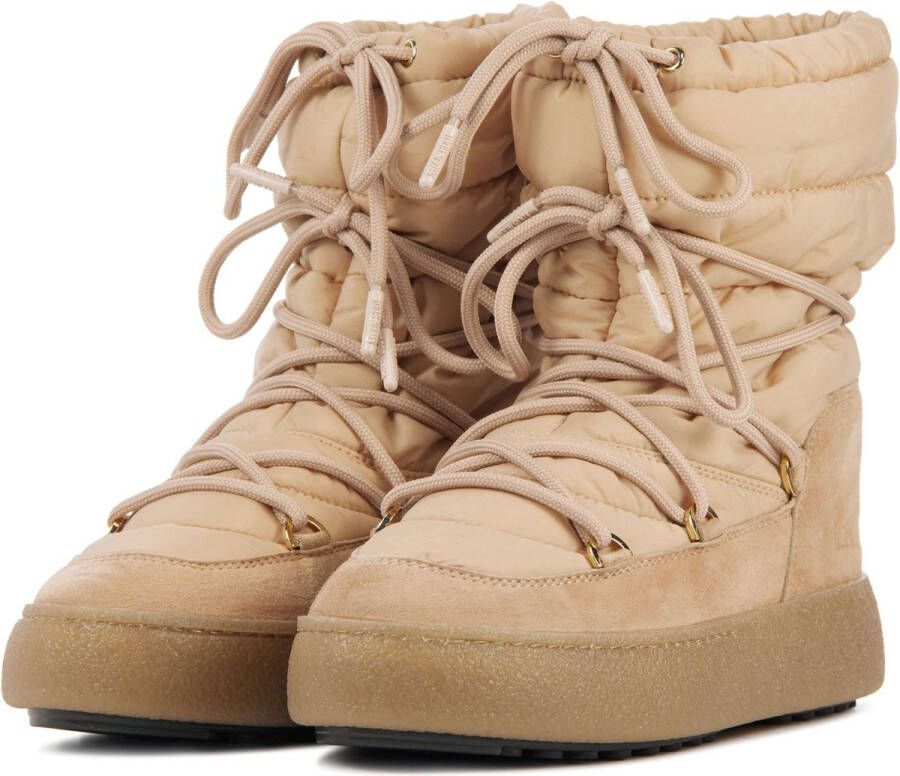 Moon Boot Enkellaarsjes Dames Outdoor Snowboots Damesschoenen Canvas 24500200 lab69 Nude - Foto 3